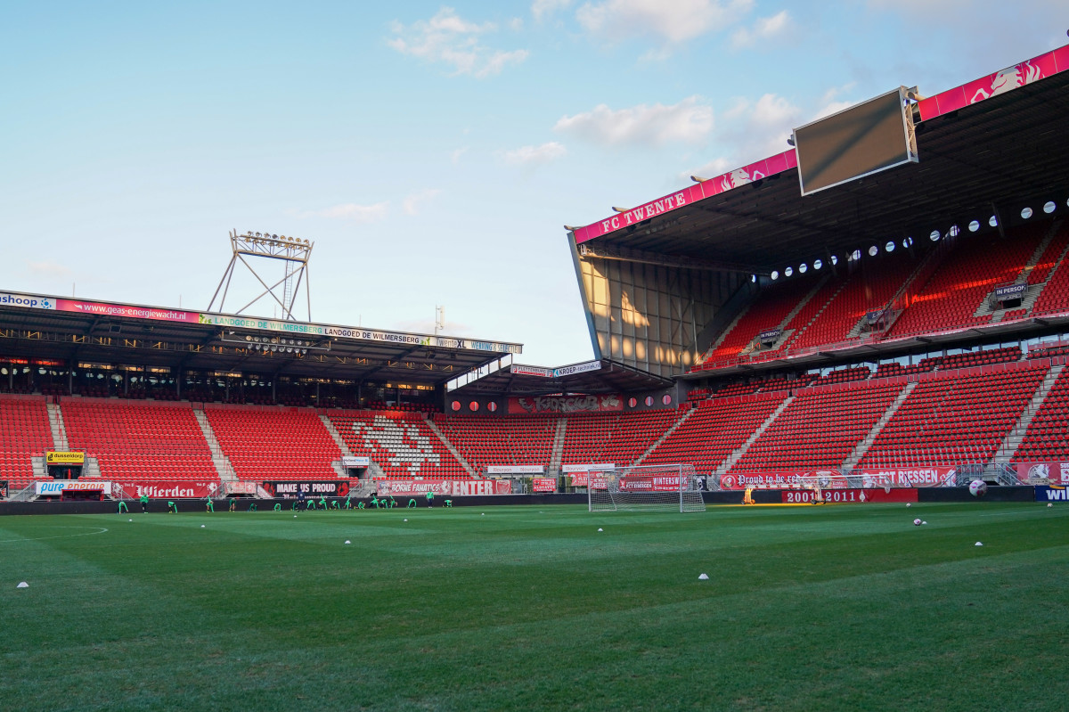 A photo taken in 2019 showing a general view of De Grolsch Veste, home of FC Twente